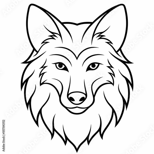 wolf head tattoo