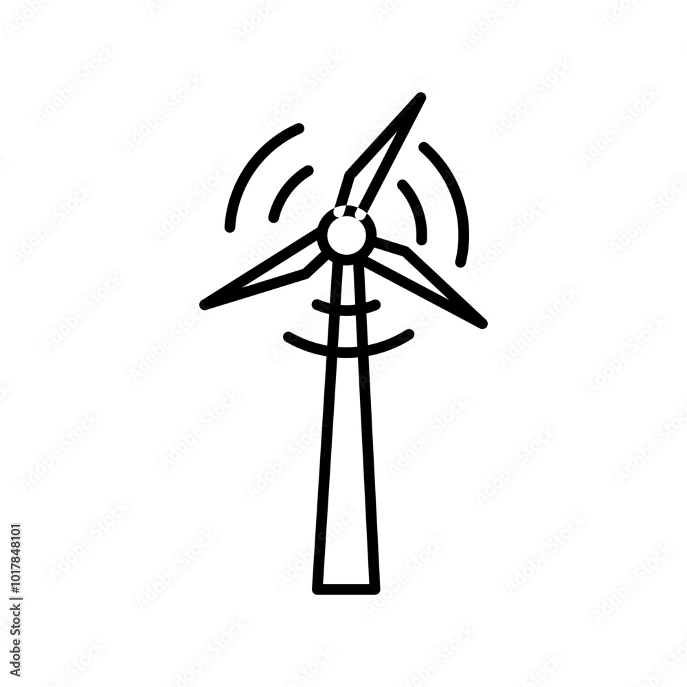 wind line icon wind line icon