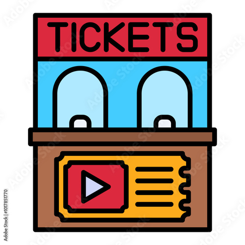Ticket office Icon