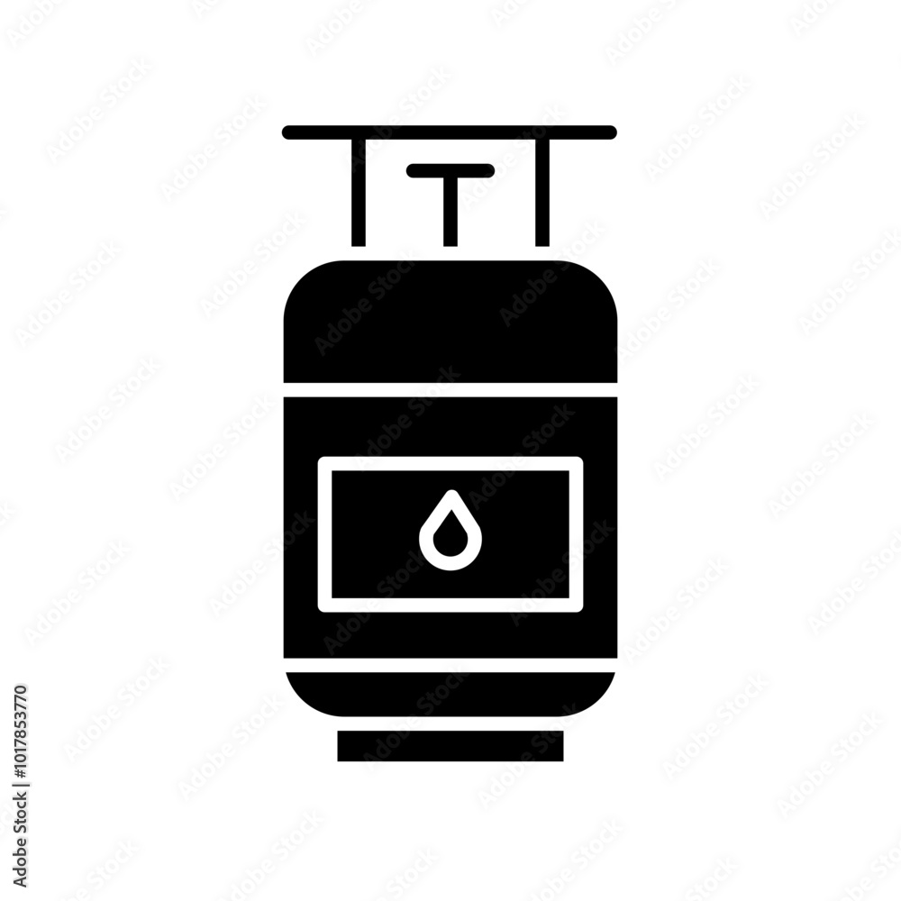 cylinder glyph icon cylinder glyph icon