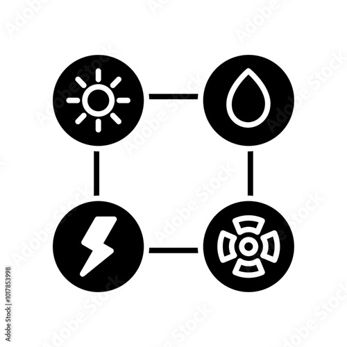 sources glyph icon