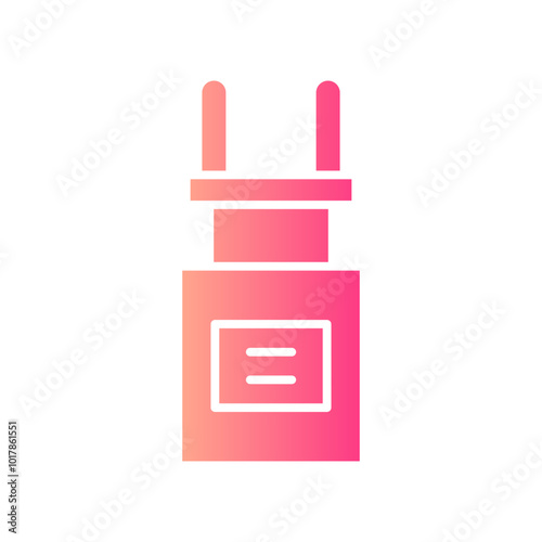 capacitor gradient icon
