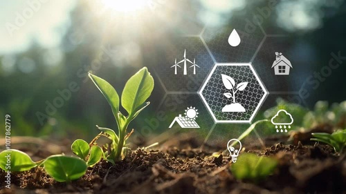 ESG Environment, Society and Corporate Governance The information banner calls to commemorate this company's contributions to environmental and social issues.Generatve AI