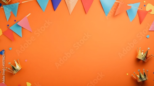 Vibrant Kings Day Celebration Banner Template