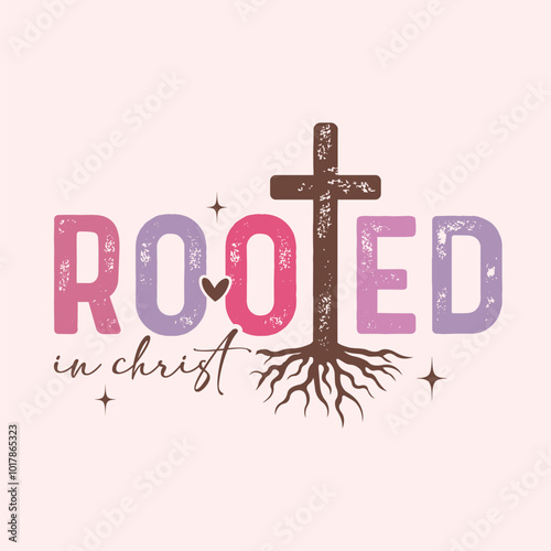 Rooted in Christ craft design