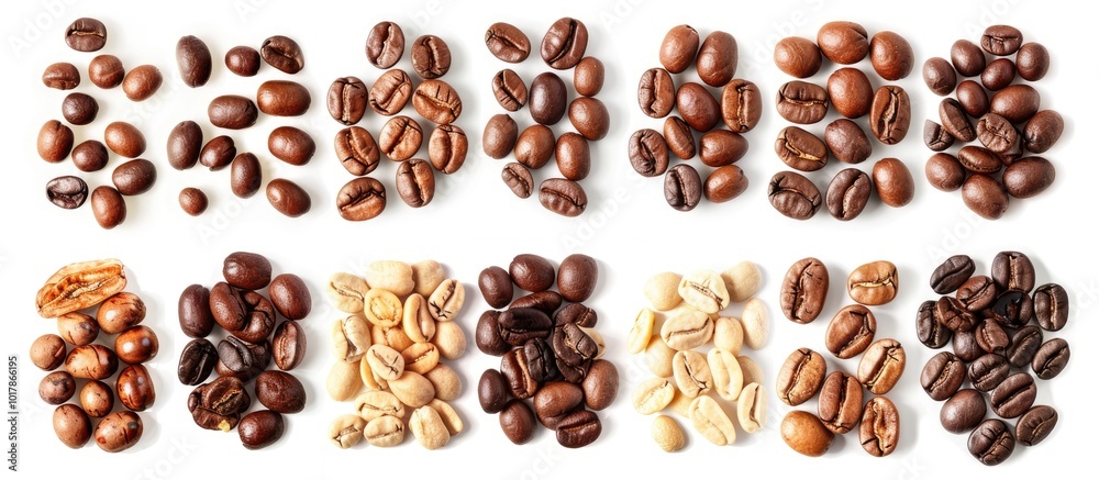 Diverse Coffee Beans Collection Diverse Coffee Beans Collection