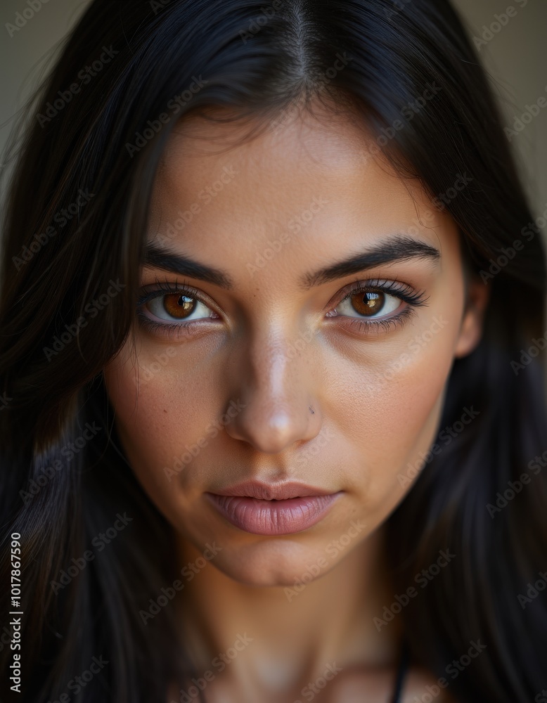 close up portrait of a woman close up portrait of a woman