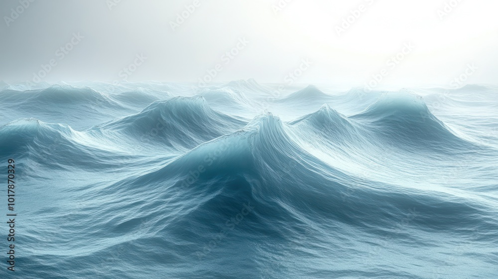 Ocean Waves in Mist Ocean Waves in Mist