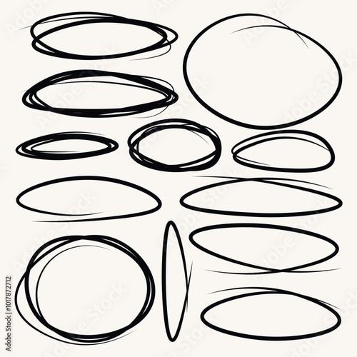 line sircles scetch, drawing, hand-drawing, doodle
