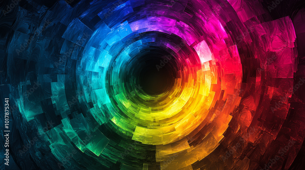 Vibrant swirl of colored paint in a mesmerizing spiral pattern showcasing vivid hues and smooth texture in artistic expression Vibrant swirl of colored paint in a mesmerizing spiral pattern showcasing vivid hues and smooth texture in artistic expression