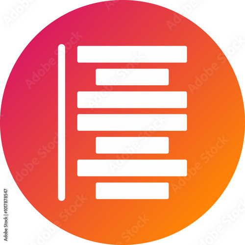 Alignment Vector Icon Design