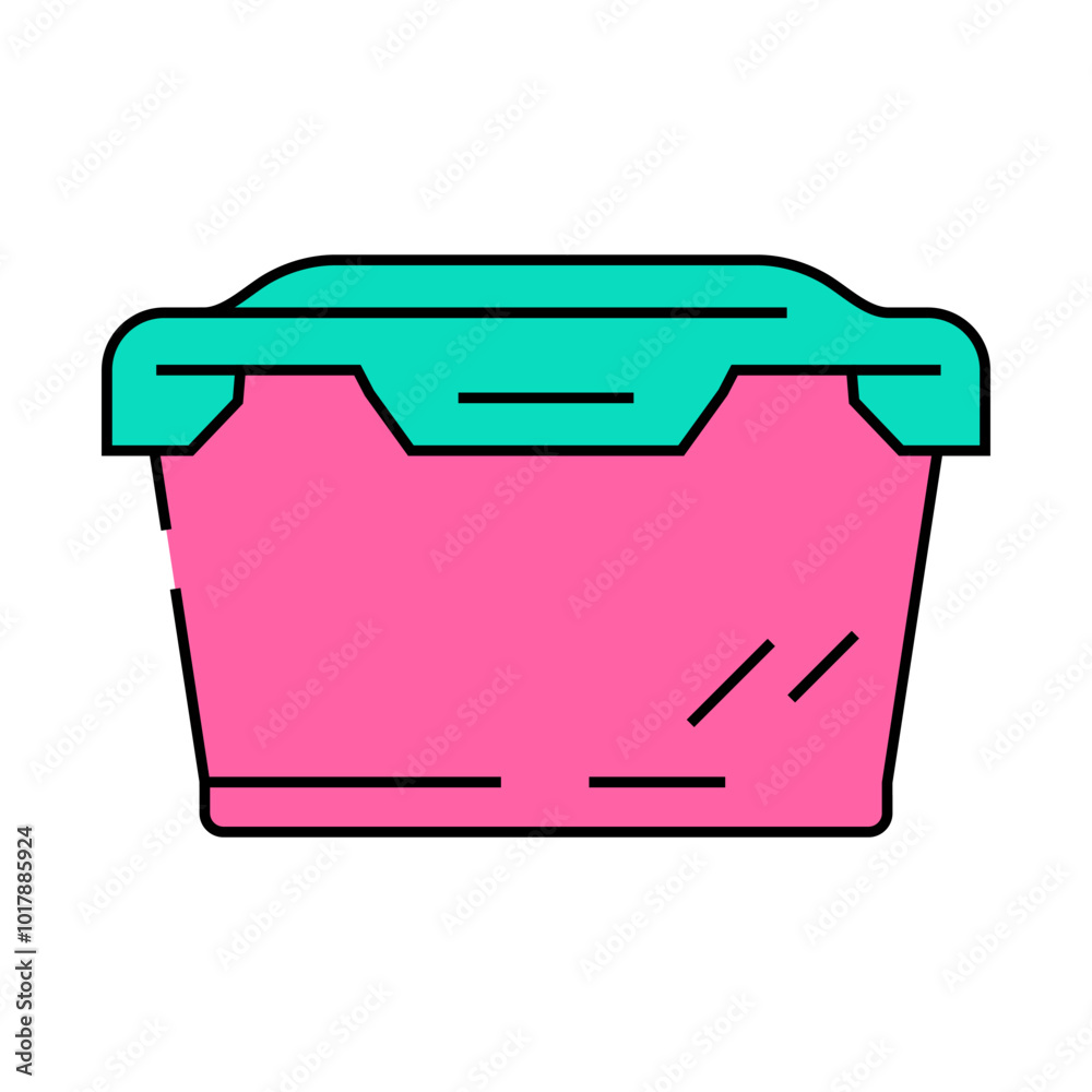 lunch box glass school line icon vector. lunch box glass school sign. isolated symbol illustration lunch box glass school line icon vector. lunch box glass school sign. isolated symbol illustration