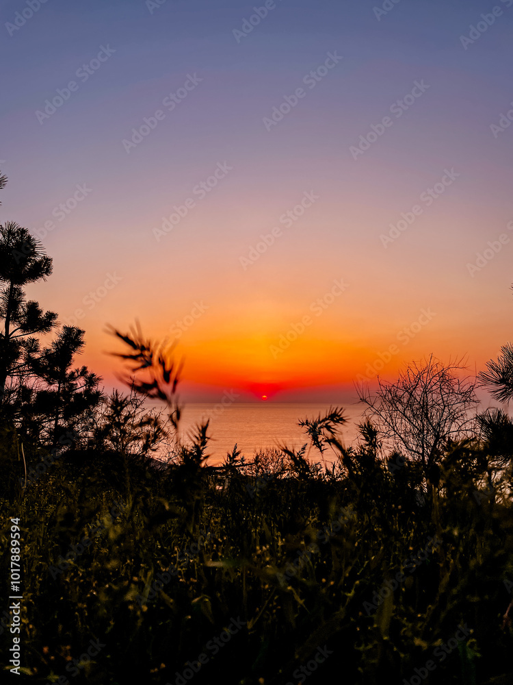 Obraz premium sunrise on the sea