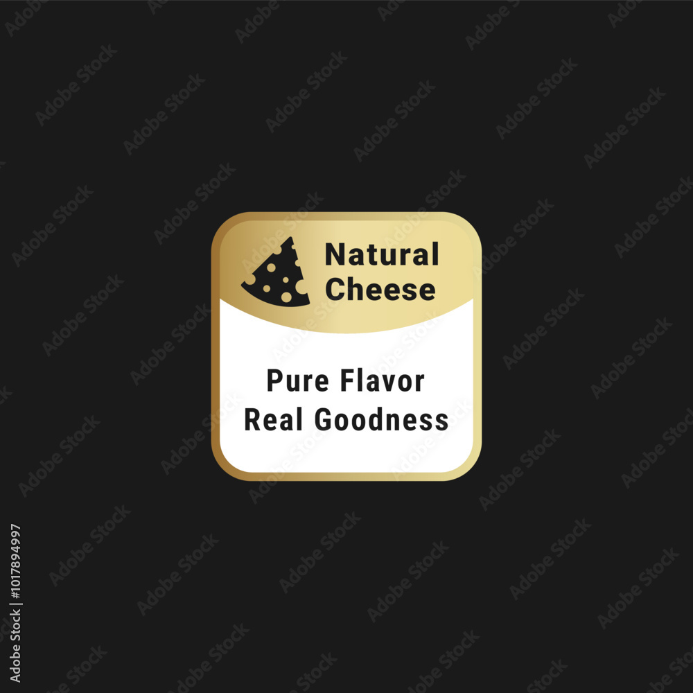 Natural cheese label or logo seal vector for product design element. Best Natural cheese label for product packaging design element. Elegant Natural cheese seal for packaging design element. Natural cheese label or logo seal vector for product design element. Best Natural cheese label for product packaging design element. Elegant Natural cheese seal for packaging design element.