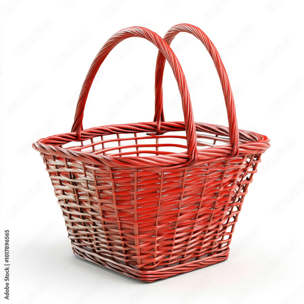 Shopping basket isolated on a white background. Shopping basket isolated on a white background.