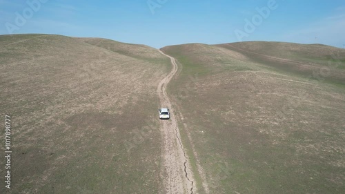 winding road in the mountains photo