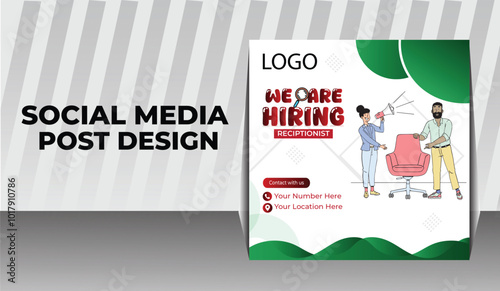 Hiring Social media post design.