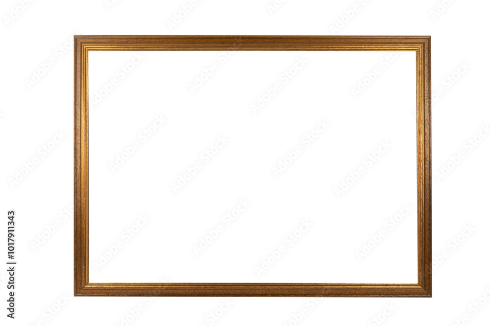 Old picture frame mockup isolated no background cutout Old picture frame mockup isolated no background cutout