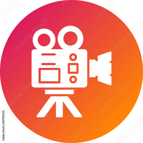 Video Camera Vector Icon