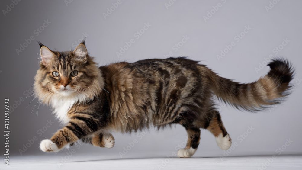 Studio Portrait of a Cat: Elegant and Striking Pet Photography Studio Portrait of a Cat: Elegant and Striking Pet Photography