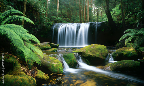Dreamlike Landscapes and Mystical Gardens with Vibrant Flowers and Glowing Nature