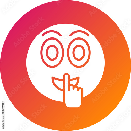 Quiet Vector Icon Design