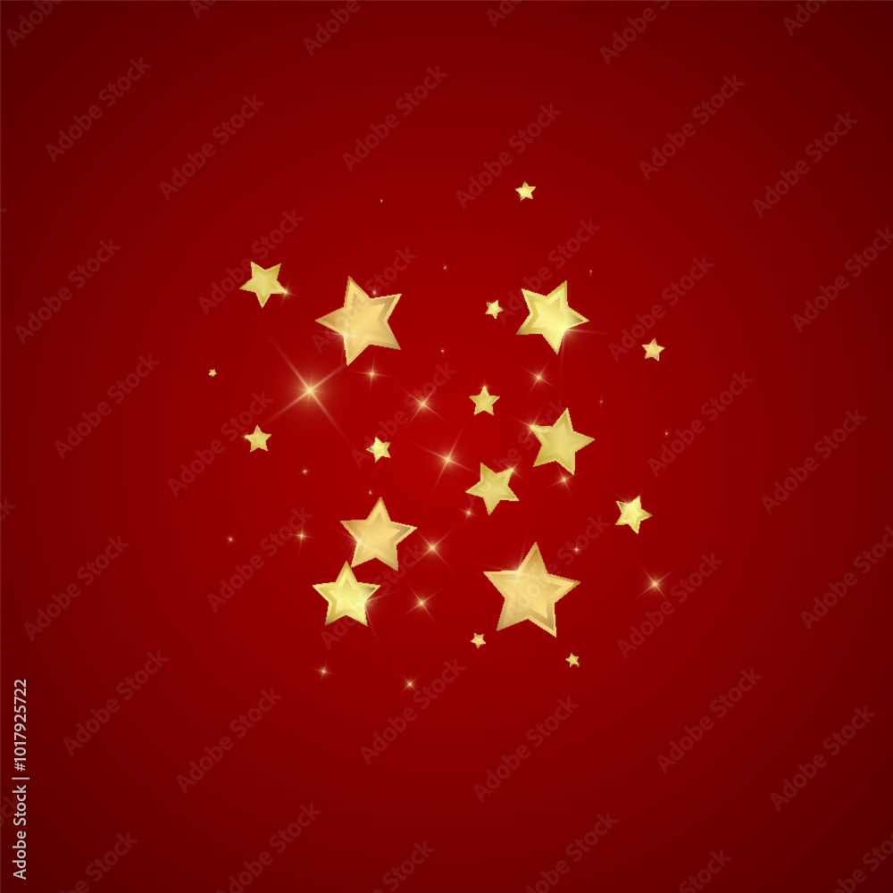 Magic stars vector overlay. Gold stars scattered Magic stars vector overlay. Gold stars scattered