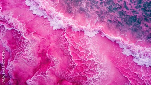 Abstract aerial pink wallpaper