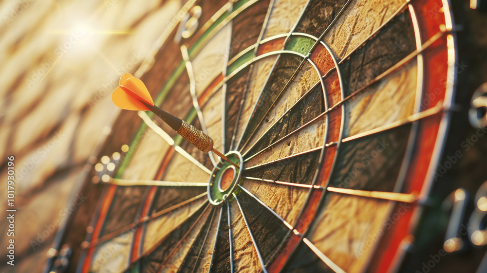 Right on target right on sweet spot darts game