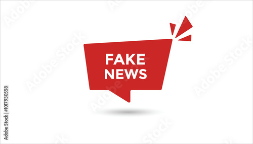 Fake news web banner templates. Vector Illustration 
