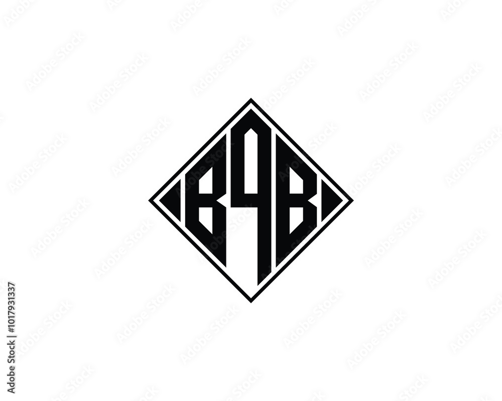 BQB logo design vector template. BQB BQB logo design vector template. BQB