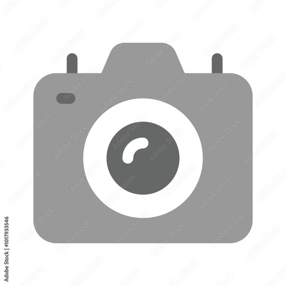 Digital camera icon, photography equipment Digital camera icon, photography equipment