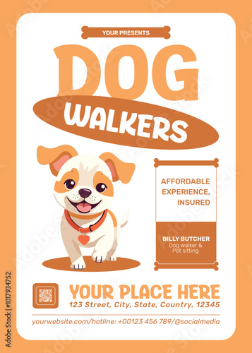 Dog Walking Flyer