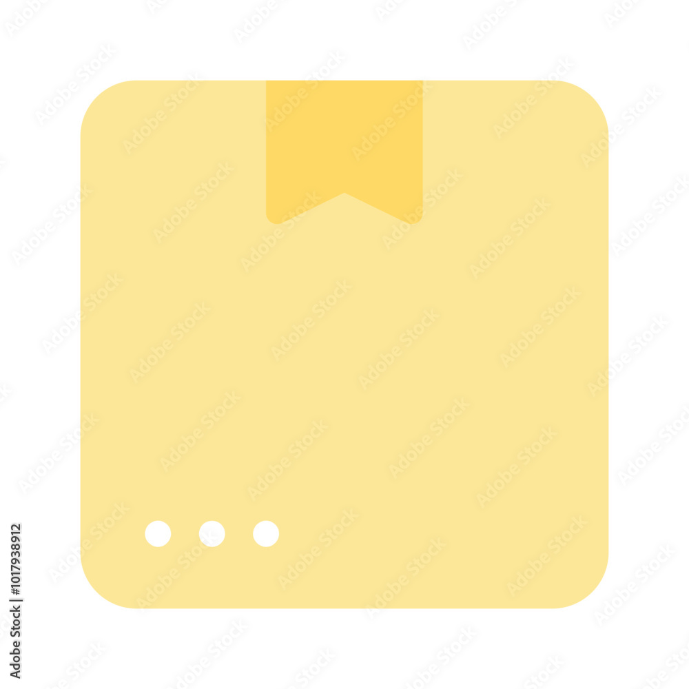 A package box symbolizing delivery, shipping, or packaging A package box symbolizing delivery, shipping, or packaging