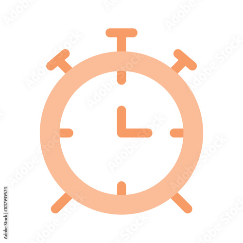 Get this amazing icon alarm clock in modern style