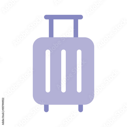 A suitcase icon representing travel, baggage, or vacation