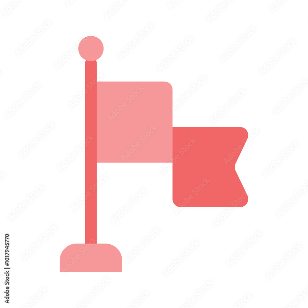A flag icon representing a goal, milestone, or achievement A flag icon representing a goal, milestone, or achievement