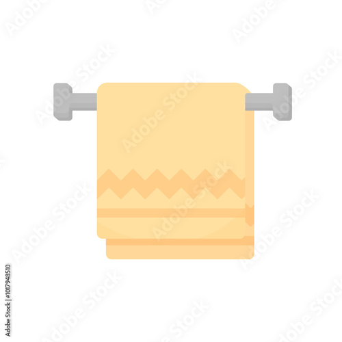 background, bath, bathroom, beach, care, cartoon, clean, cloth, clothing, cotton, design, domestic, dry, equipment, fabric, flat, fresh, hand, hanger, hanging, health, heated towel rail, holder, home,
