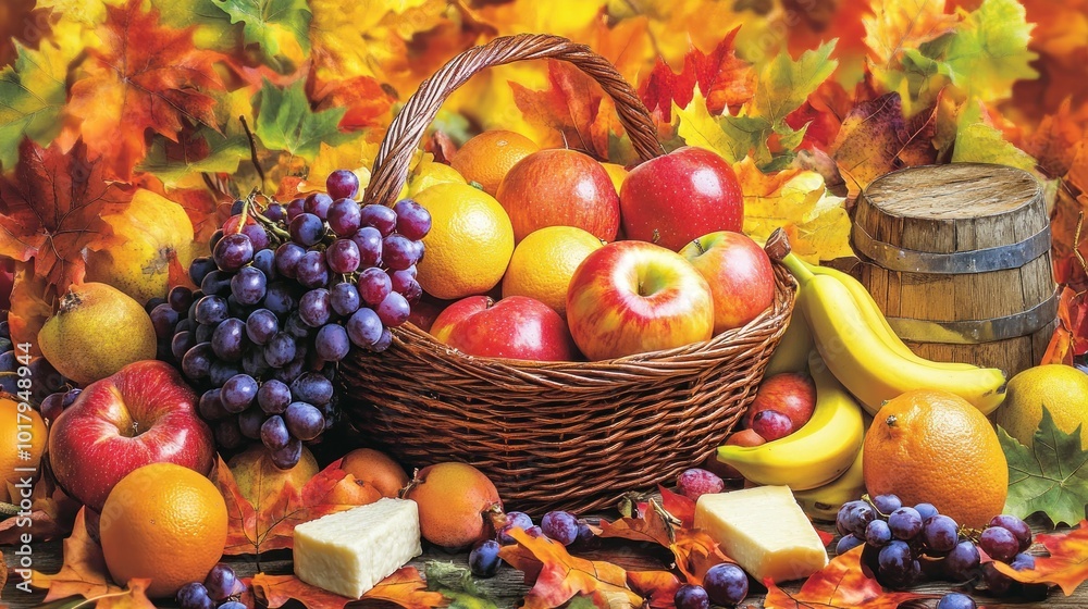 Autumnal Fruit Abundance