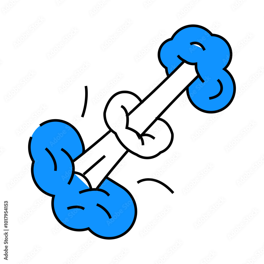 puff smell line icon vector. puff smell sign. isolated symbol illustration puff smell line icon vector. puff smell sign. isolated symbol illustration