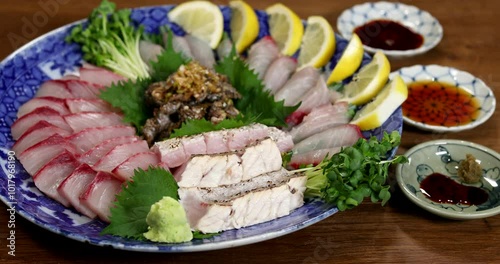 Sashimi is the popular cuisine as in Japan