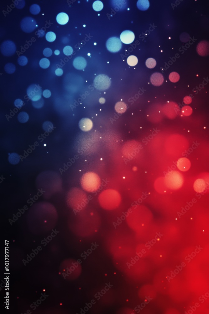 Colorful abstract background with bokeh effect in blue and red shades creating a vibrant atmosphere Colorful abstract background with bokeh effect in blue and red shades creating a vibrant atmosphere