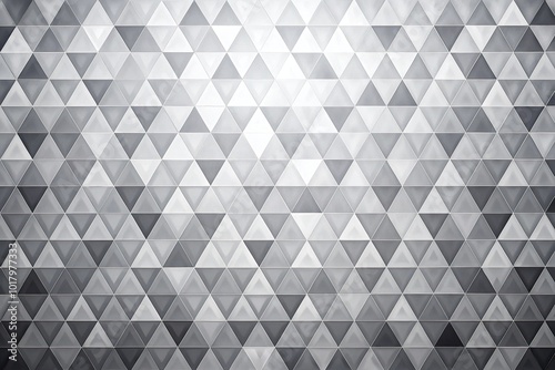 Abstract geometric background with black and white triangular mosaic pattern