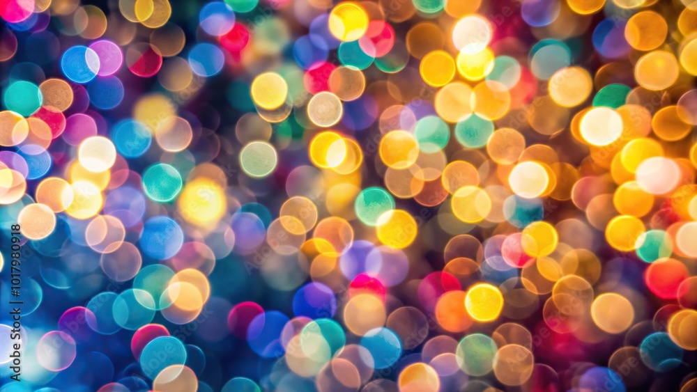 Abstract out of focus bokeh background texture with asymmetrical composition Abstract out of focus bokeh background texture with asymmetrical composition