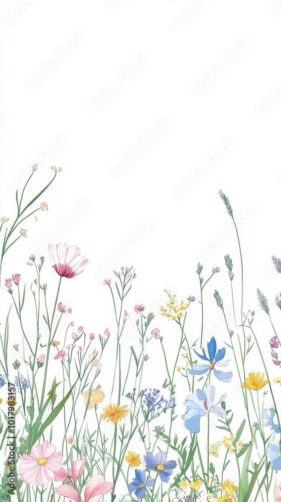 Whimsical Hand-Drawn Floral Patterns for Inspiration Whimsical Hand-Drawn Floral Patterns for Inspiration