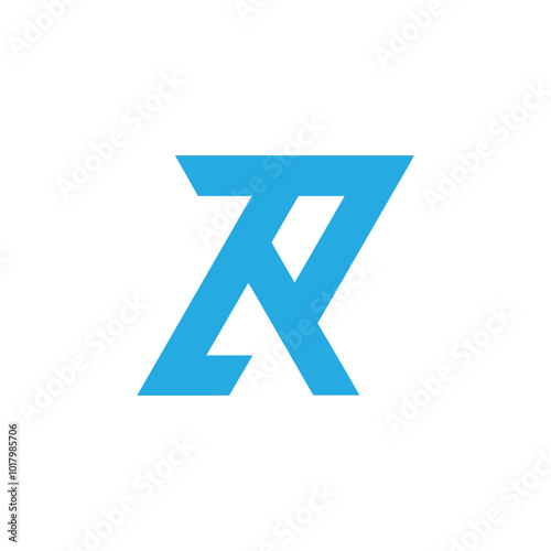 Free Download initial zr letter logo design vector template, zr logo vector design, rz letter logo, rz logo for business. - GFXLoad