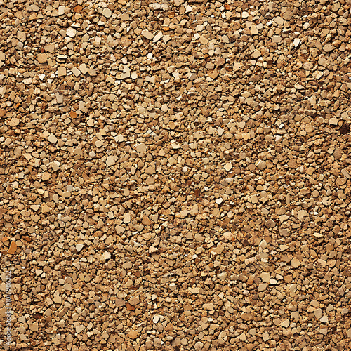 Fine Gravel Texture   Brown  Crushed Stone Background photo