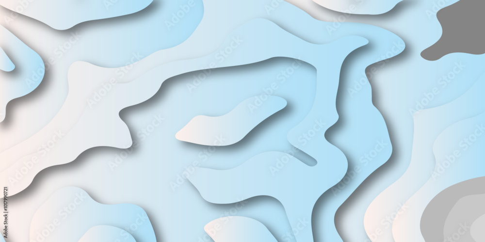 Abstract gradient blue and white template design decorative of free hand drawing style. Abstract Waves. Futuristic Technology Style Background. For Creative Templates, Cards, Color Covers Set. Abstract gradient blue and white template design decorative of free hand drawing style. Abstract Waves. Futuristic Technology Style Background. For Creative Templates, Cards, Color Covers Set.