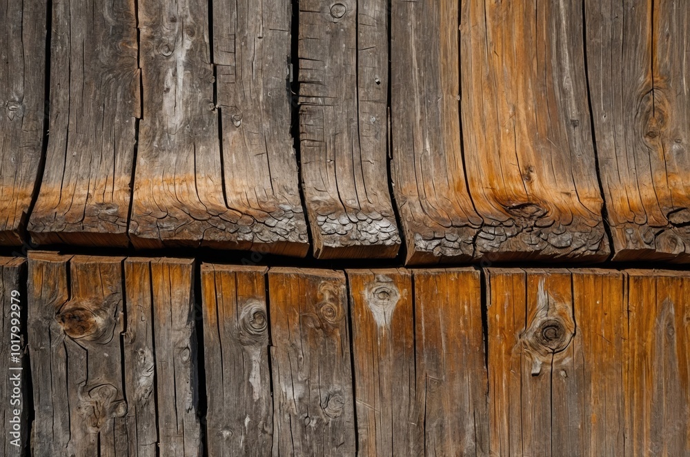 Obraz premium Distressed Wooden Plank