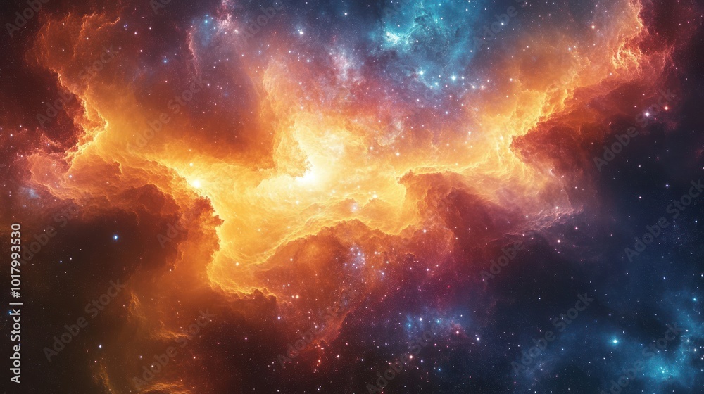 Fototapeta premium Cosmic Nebula